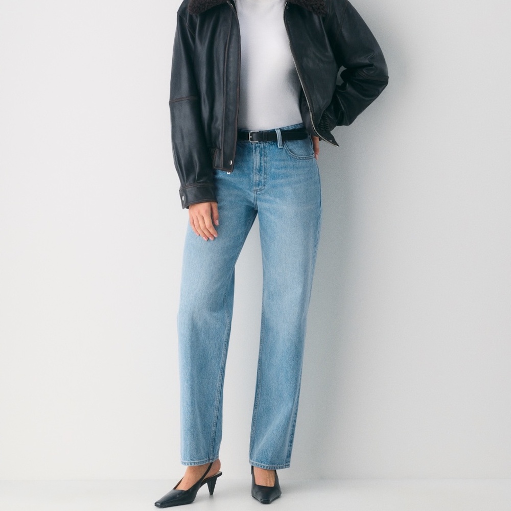 Denim Forum Iggy Curve-Fit Lo Rise Baggy Jean